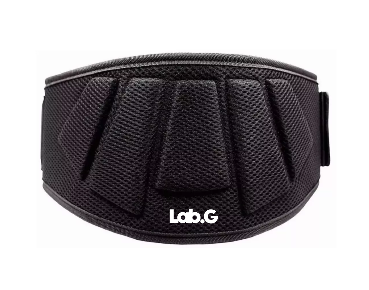 Faja Cinturón Para Pesas De Fuerza Lab.g Gym Carga Negro