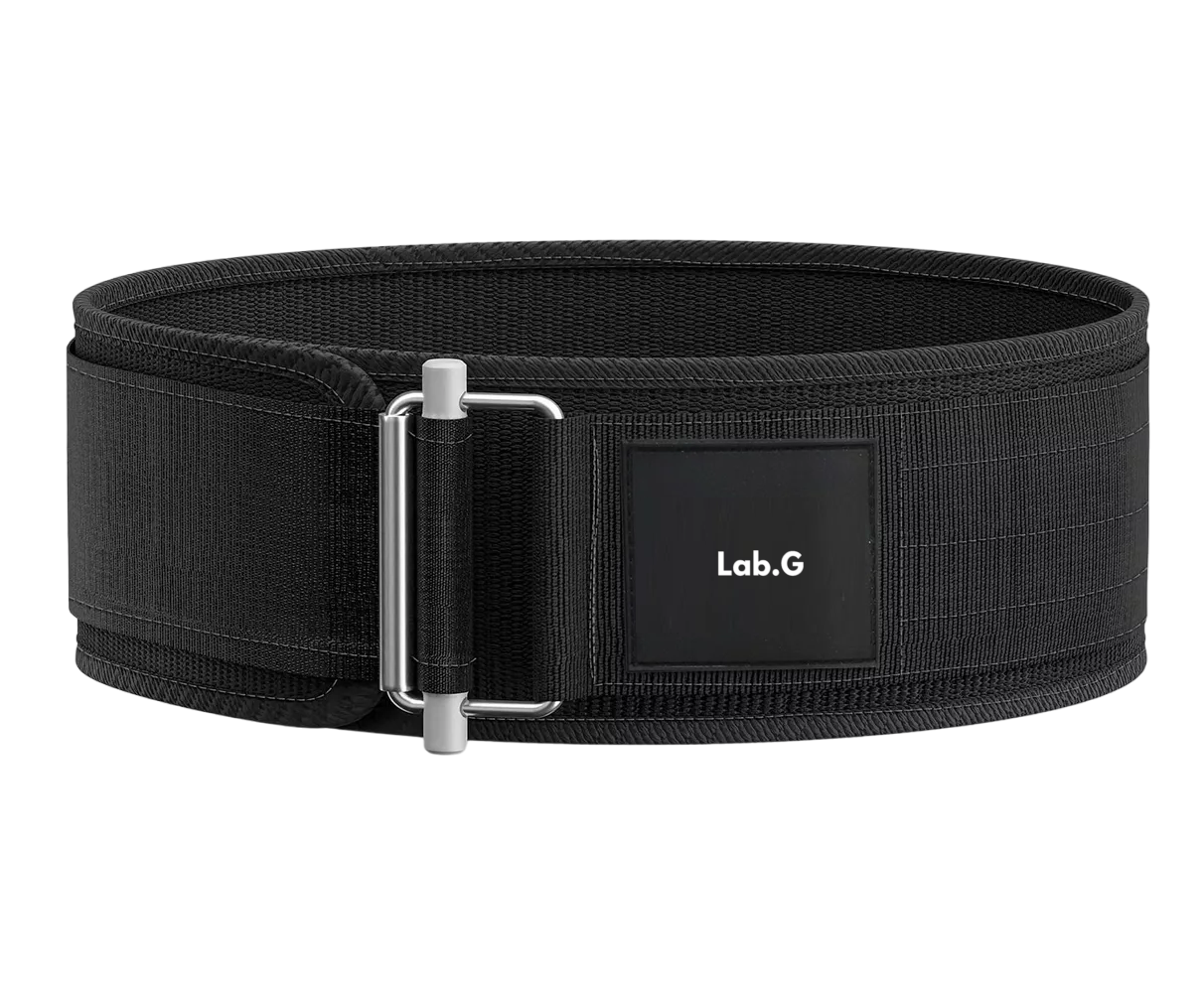 Foto 1 | Cinturon Para Gym Crossfit Faja Piel Y Straps Talla M Negro