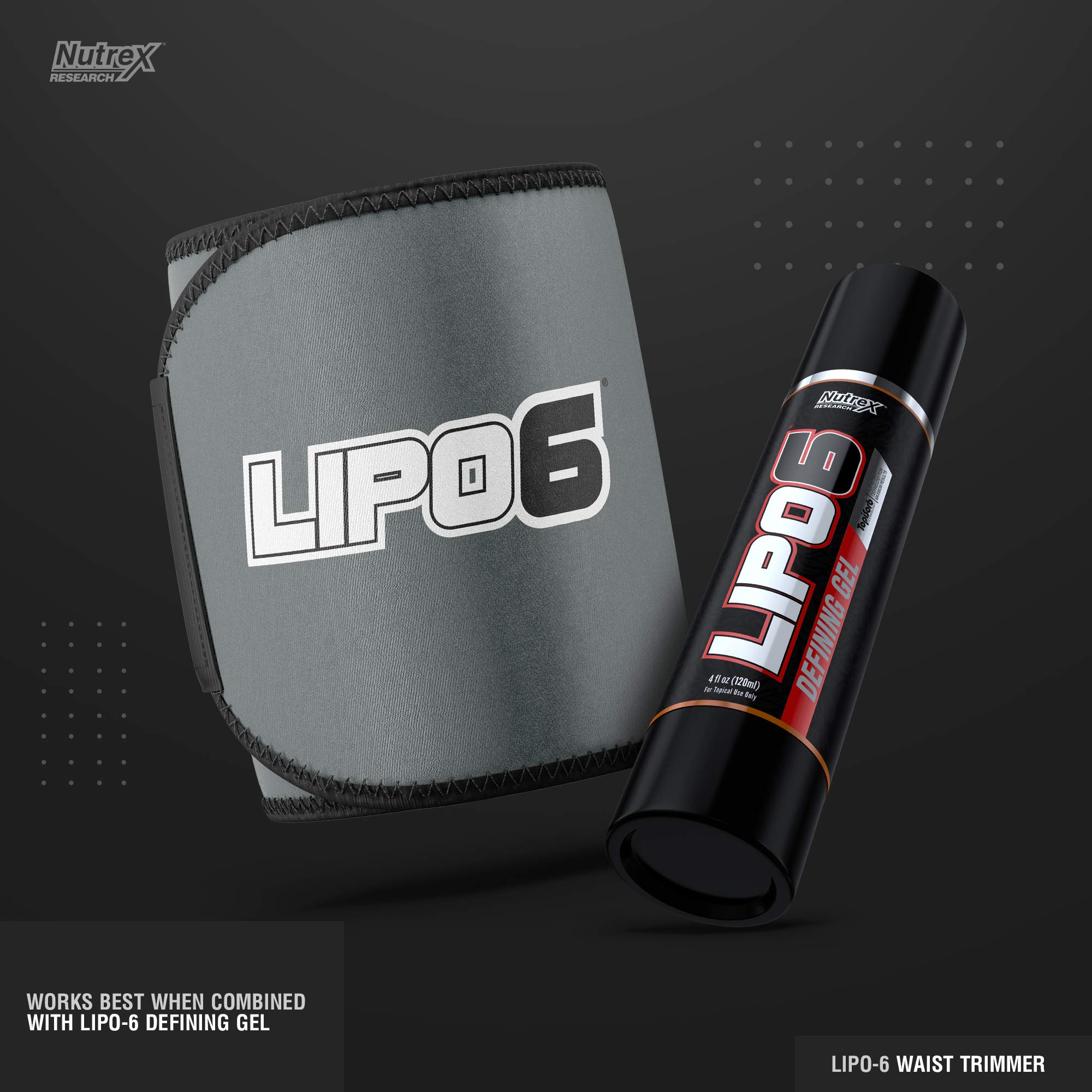 Foto 4 pulgar | Faja Cinturón Deportiva Nutrex Lipo 6-Venta Internacional