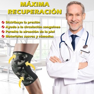 Foto 6 | Rodilleras Neopreno Deportivas 7mm