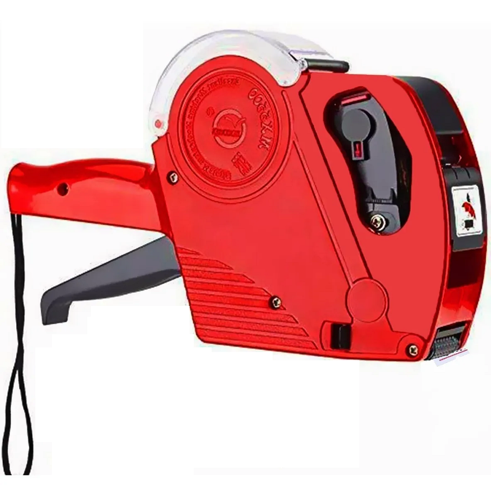 Foto 2 pulgar | Etiquetadora Manual de Precio Malubero color Rojo con 8 Dígitos más 2 Rollo de Etiquetas