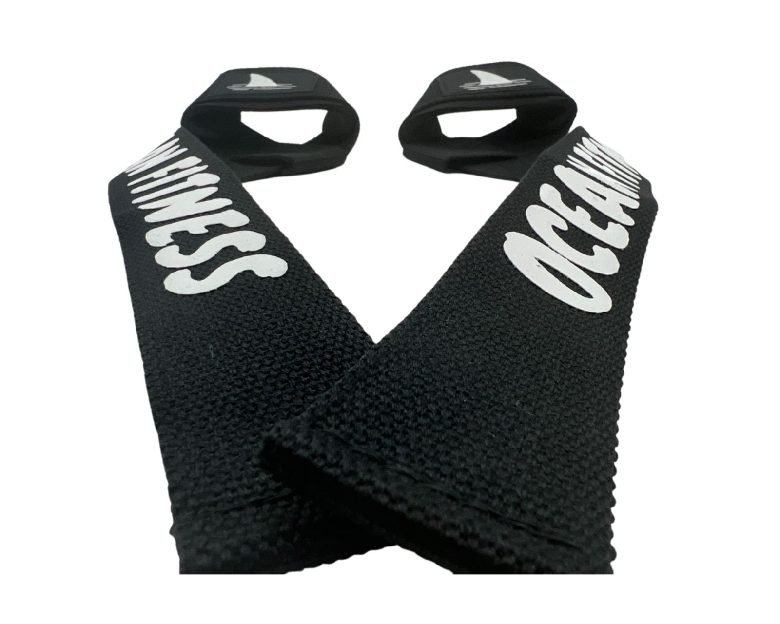 Foto 4 pulgar | Correas de Levantamiento Ocean Fitness Straps Negro Unitalla