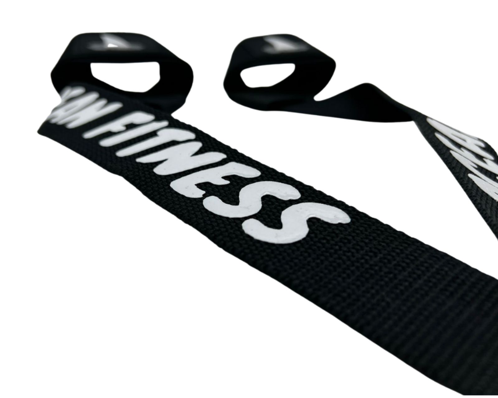 Foto 5 pulgar | Correas de Levantamiento Ocean Fitness Straps Negro Unitalla