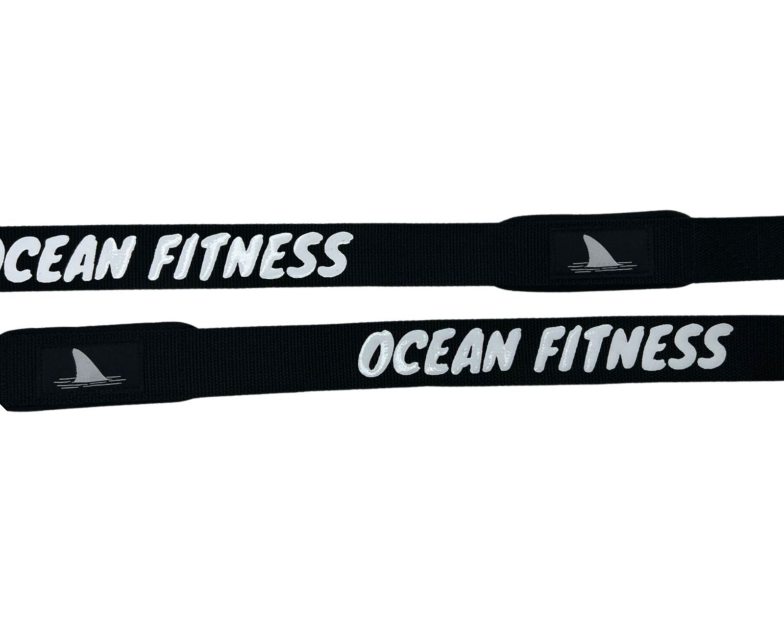 Foto 8 pulgar | Correas de Levantamiento Ocean Fitness Straps Negro Unitalla