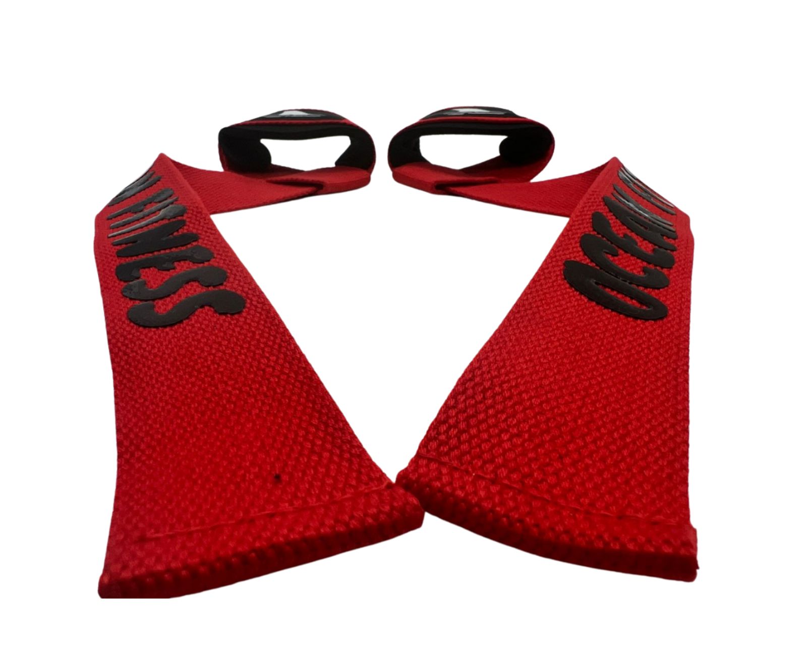 Foto 5 pulgar | Correas de Levantamiento Ocean Fitness Straps Rojo Unitalla