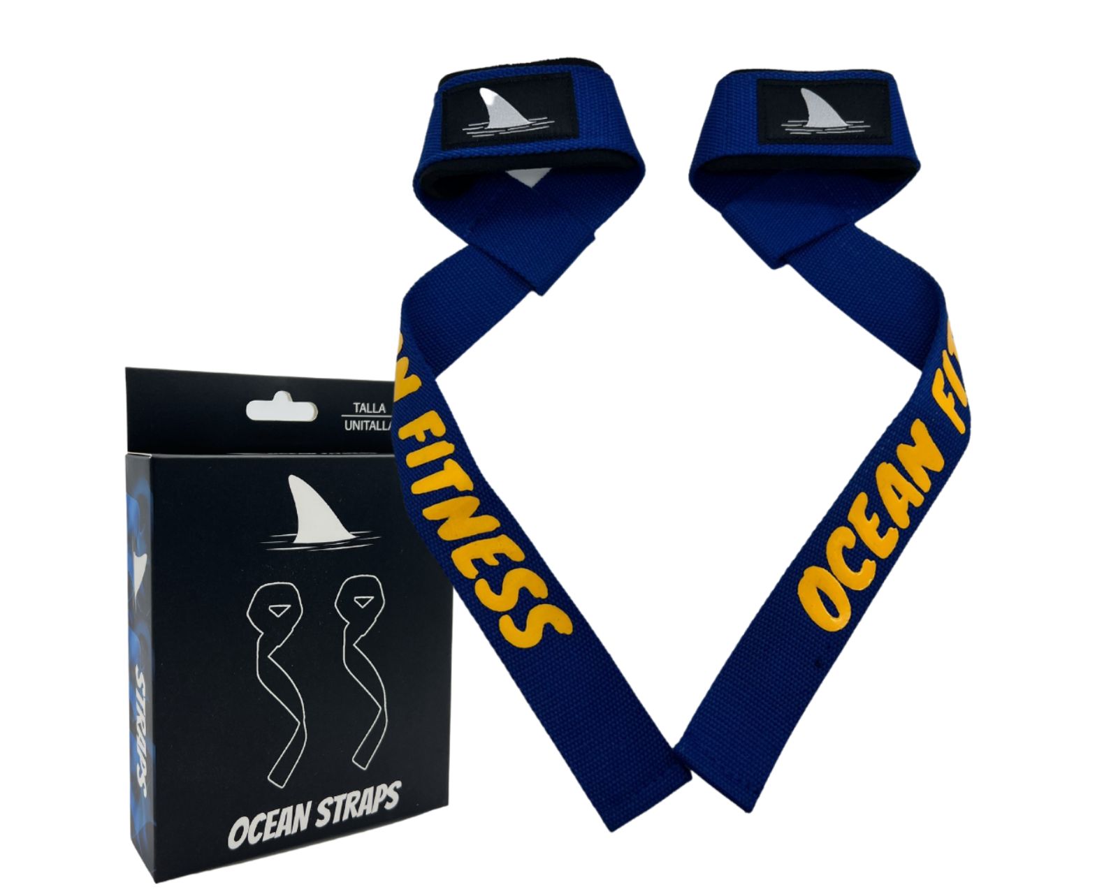 Correas de Levantamiento Ocean Fitness Straps Azul Unitalla