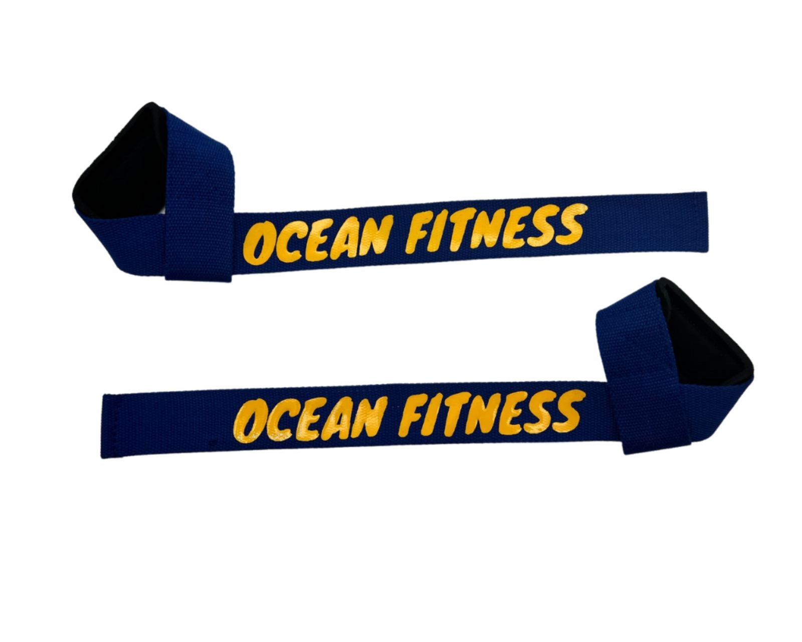 Foto 5 pulgar | Correas de Levantamiento Ocean Fitness Straps Azul Unitalla