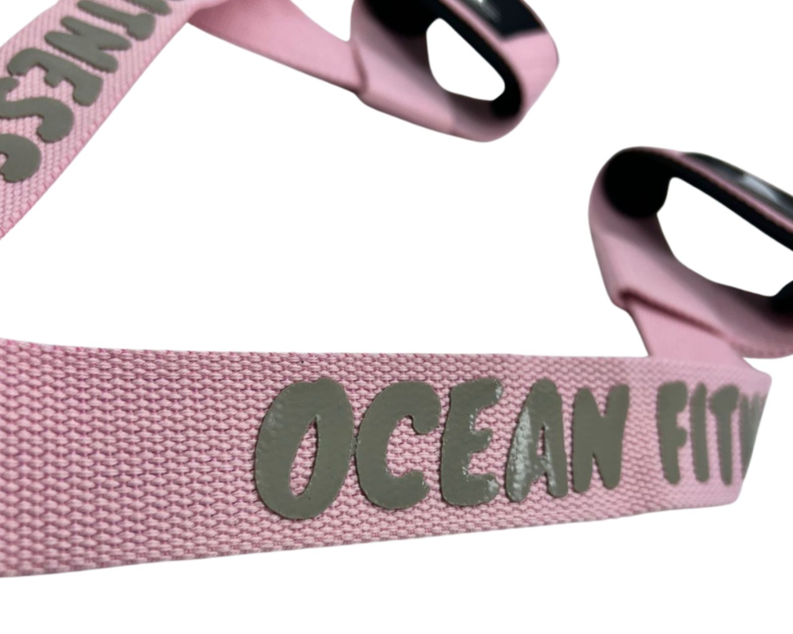 Foto 5 pulgar | Correas de Levantamiento Ocean Fitness Straps Rosa Unitalla