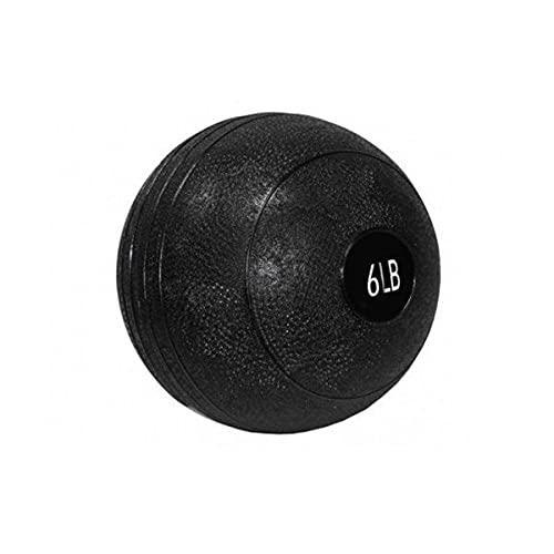 Balón De Azote Slam Ball de 6 lb Genérico color Negro para Crossfit Funcional