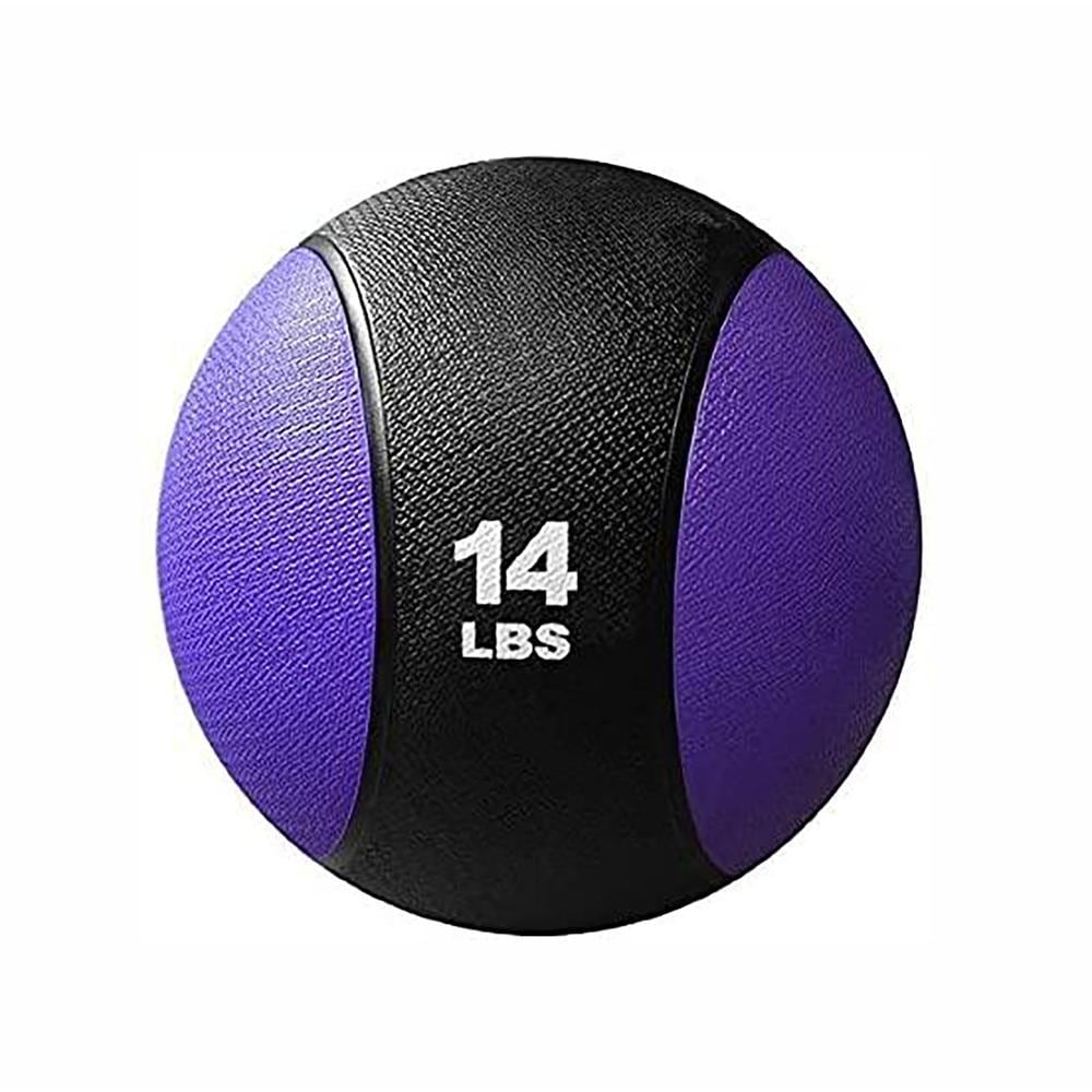 Balón Medicinal Med Ball 14 Lbs Genérico color Púrpura para Entrenamiento Funcional Crossfit $1,730