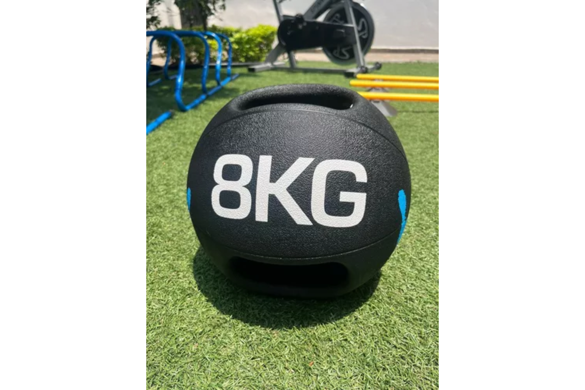 Foto 3 pulgar | Pelota Balon De Azote Medicinal Crossfit Con Agarres 8 Kg