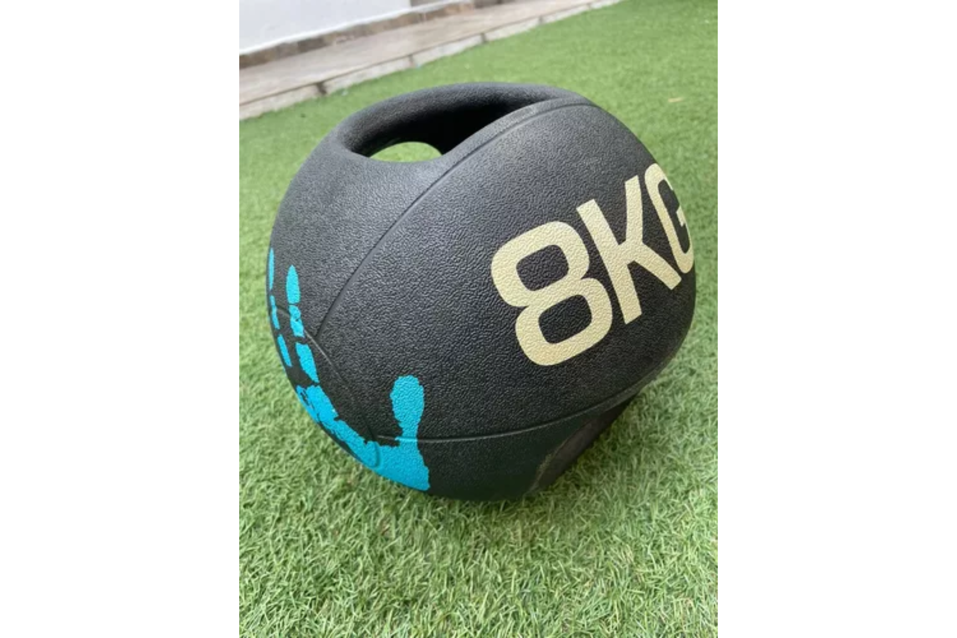 Foto 4 pulgar | Pelota Balon De Azote Medicinal Crossfit Con Agarres 8 Kg