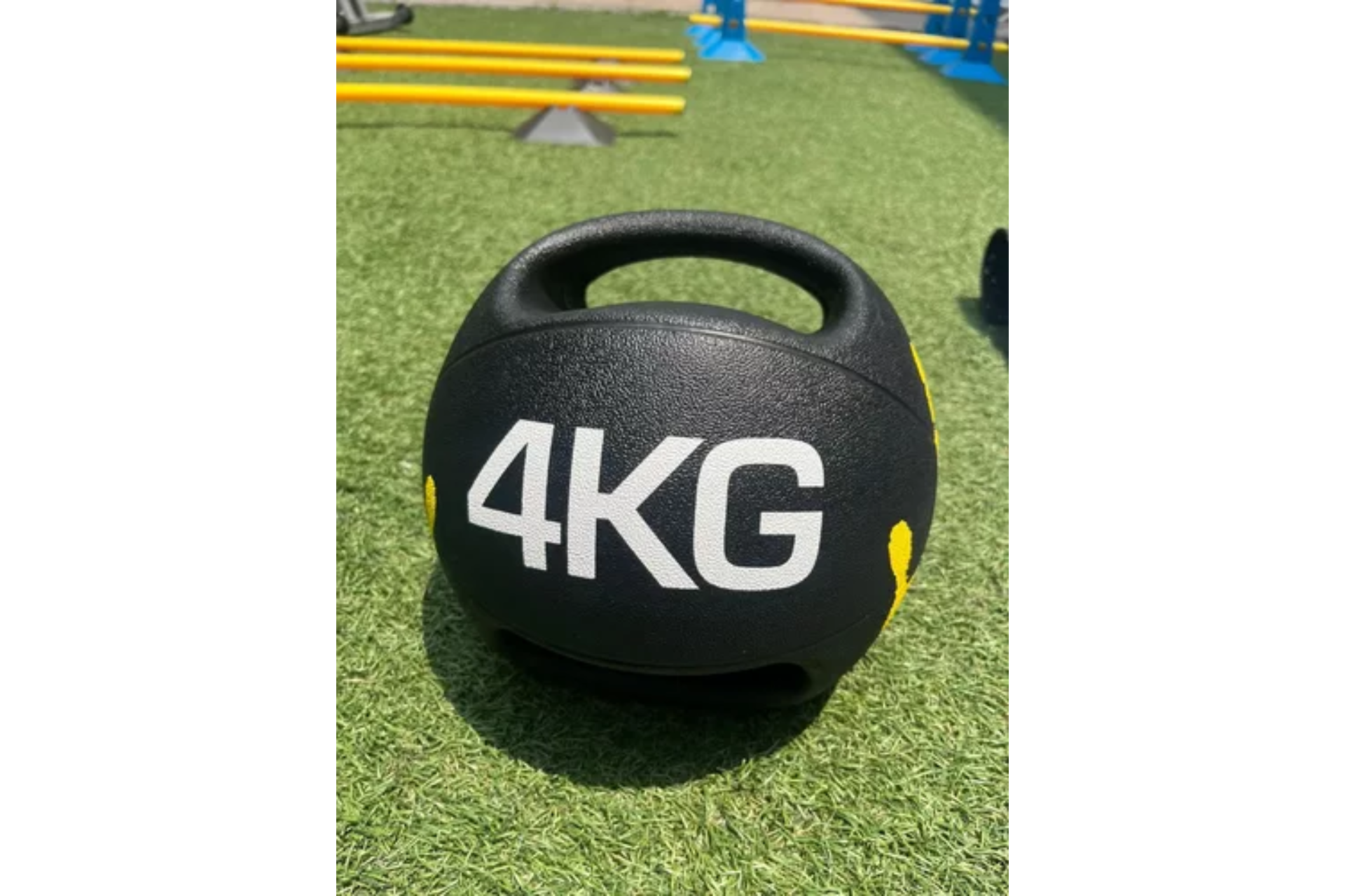 Foto 3 pulgar | Pelota Balon De Azote Medicinal Crossfit Con Agarres 4kg