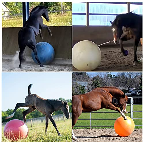Foto 6 | Pelota De Pastoreo De Caballos Swyivy 40, Gigante, Antiráfaga, Con Bomba, Azul - Venta Internacional.