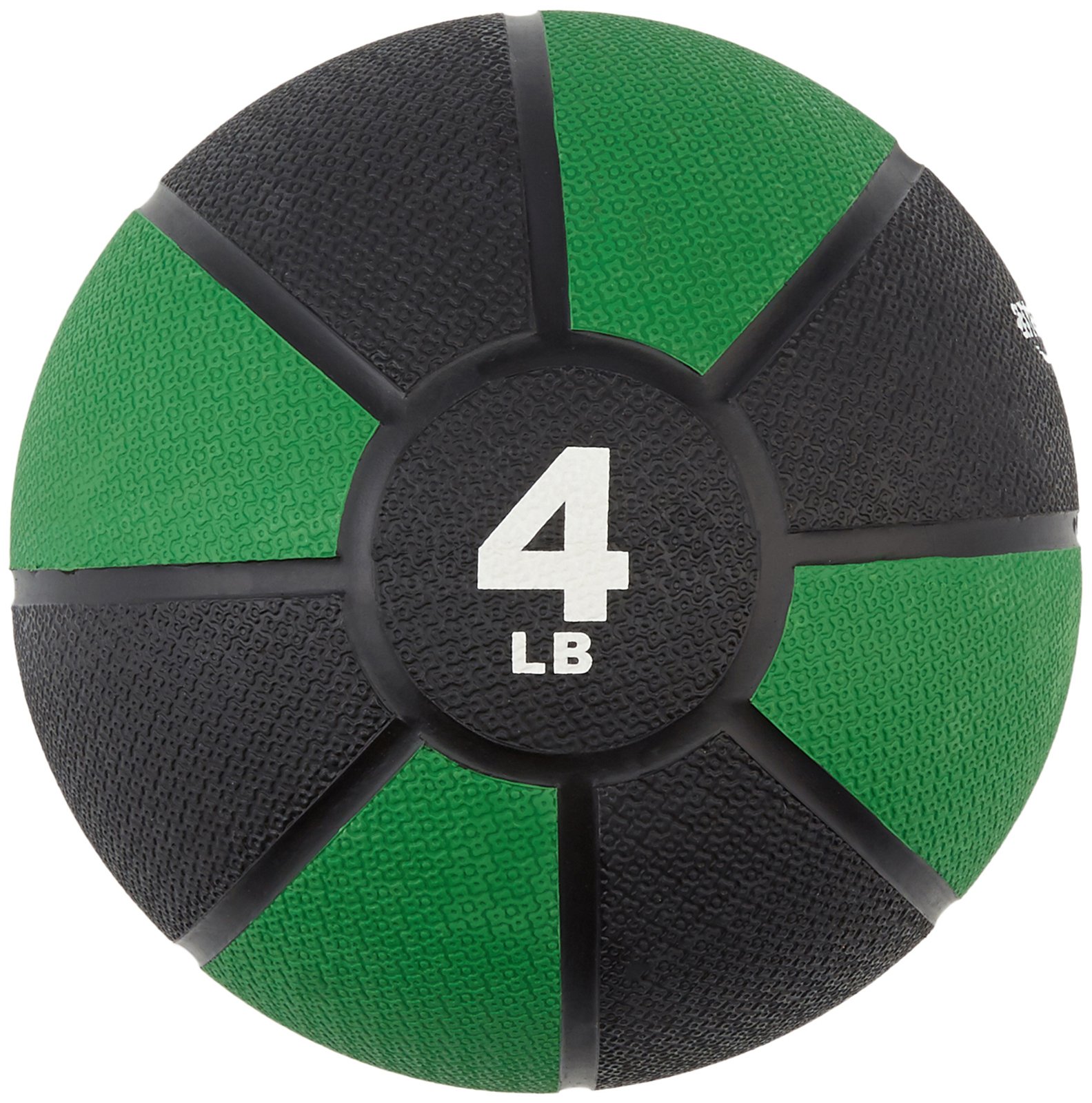 Foto 4 | Balón Medicinal Pesado Amazon Basics De 2 Kg, Color Verde Y Negro - Venta Internacional.