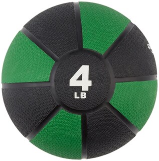 Foto 4 | Balón Medicinal Pesado Amazon Basics De 2 Kg, Color Verde Y Negro - Venta Internacional.