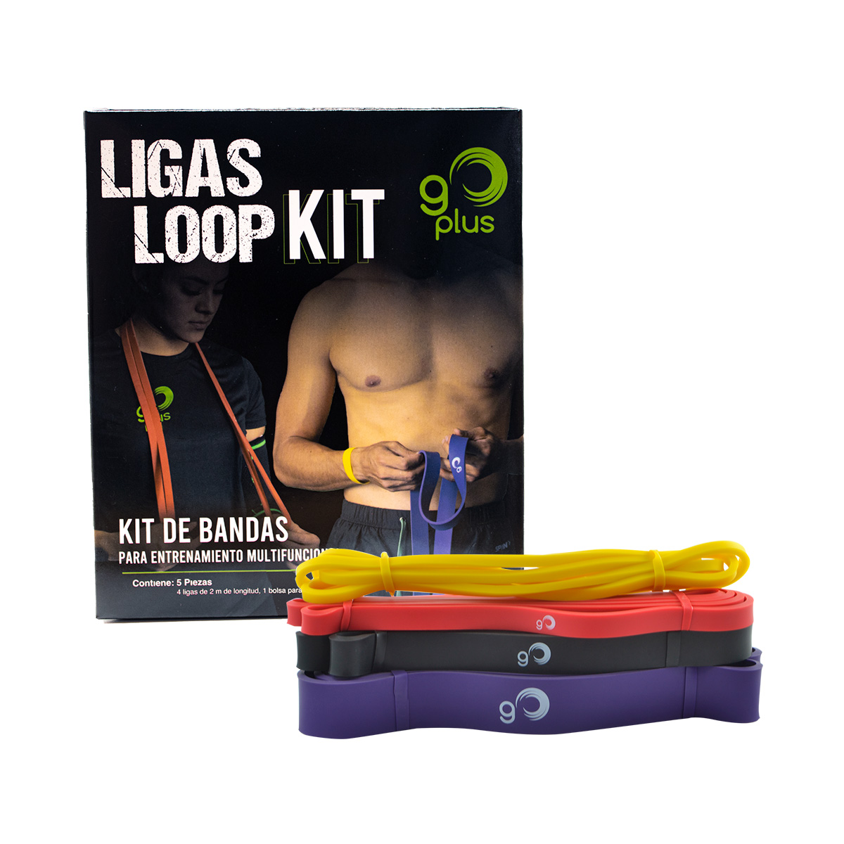 Foto 3 pulgar | Ligas Loop Kit Go Plus Multicolor Latex