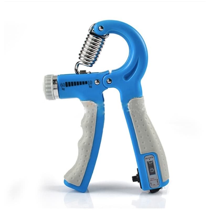 Ejercitador Hand Grip Fitness Ajustable De 5 A 60 Kg, Azul, Para Adultos - Venta Internacional.