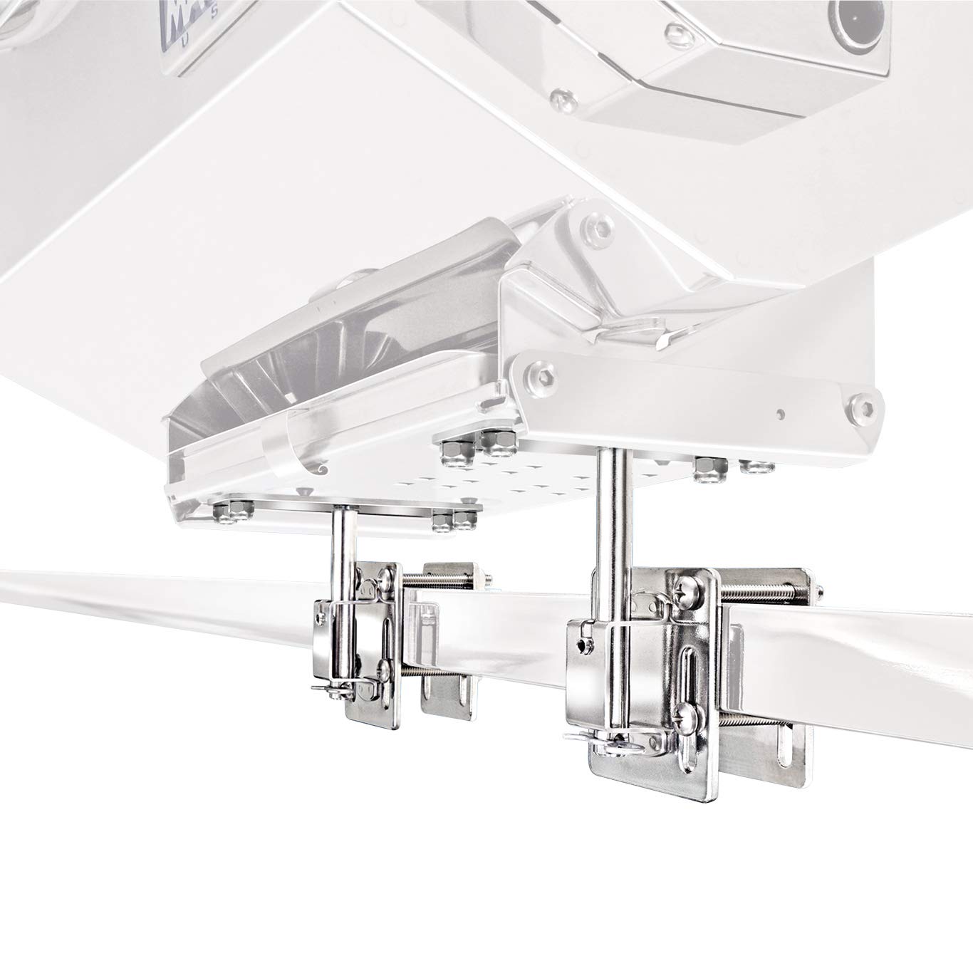Boat Mount Magma Products T10-540 De Doble Raíl Cuadrado/vertica - Venta Internacional.