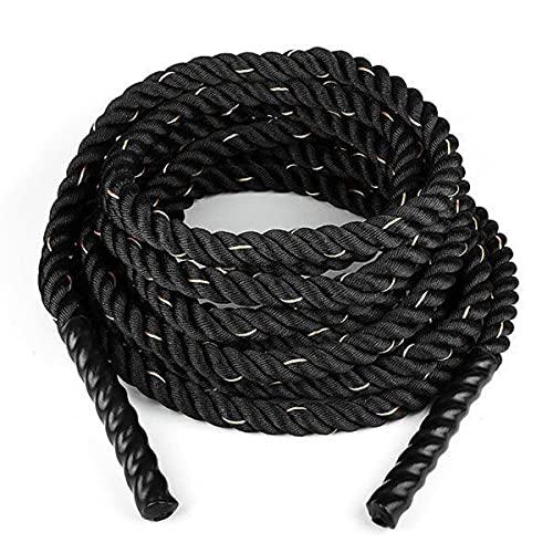 Foto 2 pulgar | Cuerda de Azote Trenzada Profesional para Crossfit Battle Rope 1.5'' x 9m Cuerda de Ba