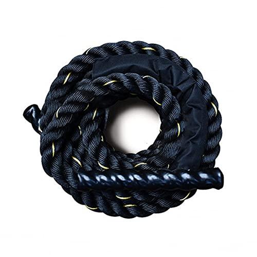 Foto 2 | Cuerda de Azote Trenzada Profesional para Crossfit Battle Rope 1.5'' x 9m Cuerda de Ba