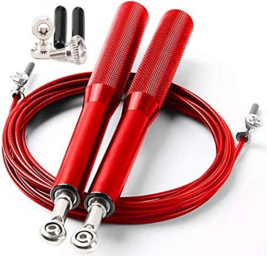 Foto 2 | Cuerda para Saltar Rápida Speed Rope Premium con Mango de Aluminio color Negro