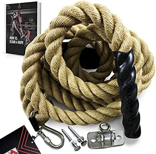 Foto 3 | Cuerda de Ascenso Manila 1.5'' x 9 m Genérico color Beige Climbing Rope Crossfit