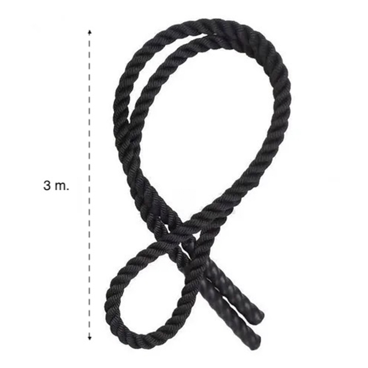 Foto 3 pulgar | Cuerda para Saltar 3 m Stk Battle Rope color Negro