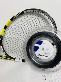 Foto 2 | Bobina Para Cuerdas De Tenis Babolat Rpm Blast 17-1,25 Mm 200 M, Color Negro - Venta Internacional.