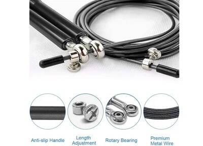 Foto 4 | Xtellar Cuerda De Saltar Yarra Jk008: Combinación Perfecta Para Fitness Y Crossfit En Aluminio Y Ultra Rapidez - Azul