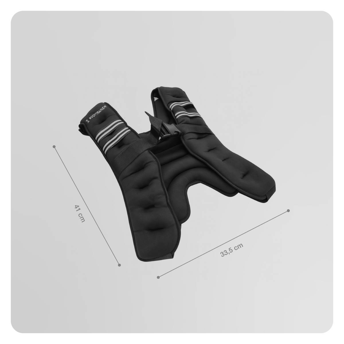 Foto 4 pulgar | Chaleco Con Peso Bodytrainer 10kg/22lb Para Entrenamiento