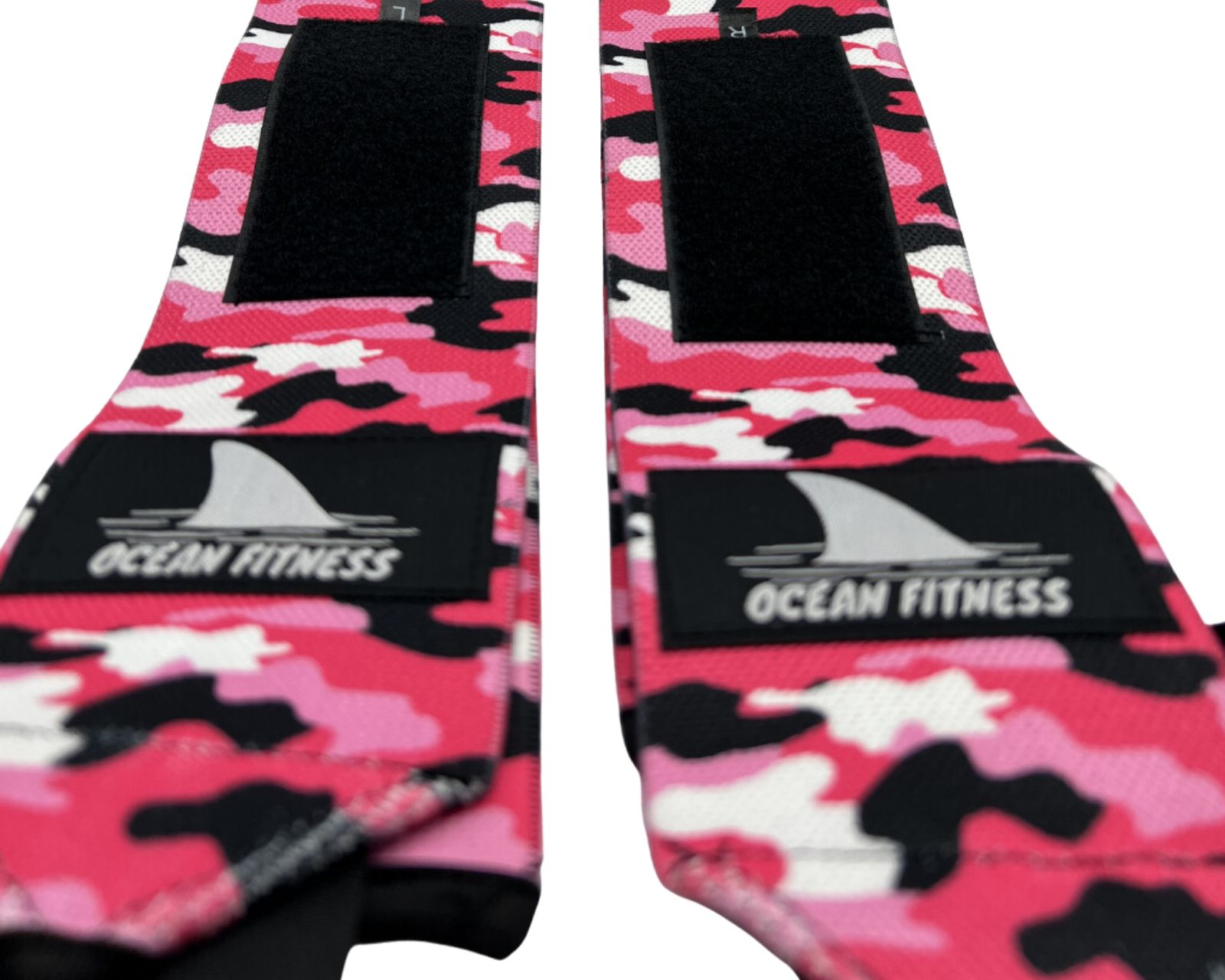 Foto 5 pulgar | Muñequeras Deportivas Ocean Fitness Ocean Wrist Camo color Rosa Unitalla