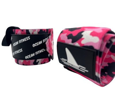 Foto 2 | Muñequeras Deportivas Ocean Fitness Camo Elásticas Premium