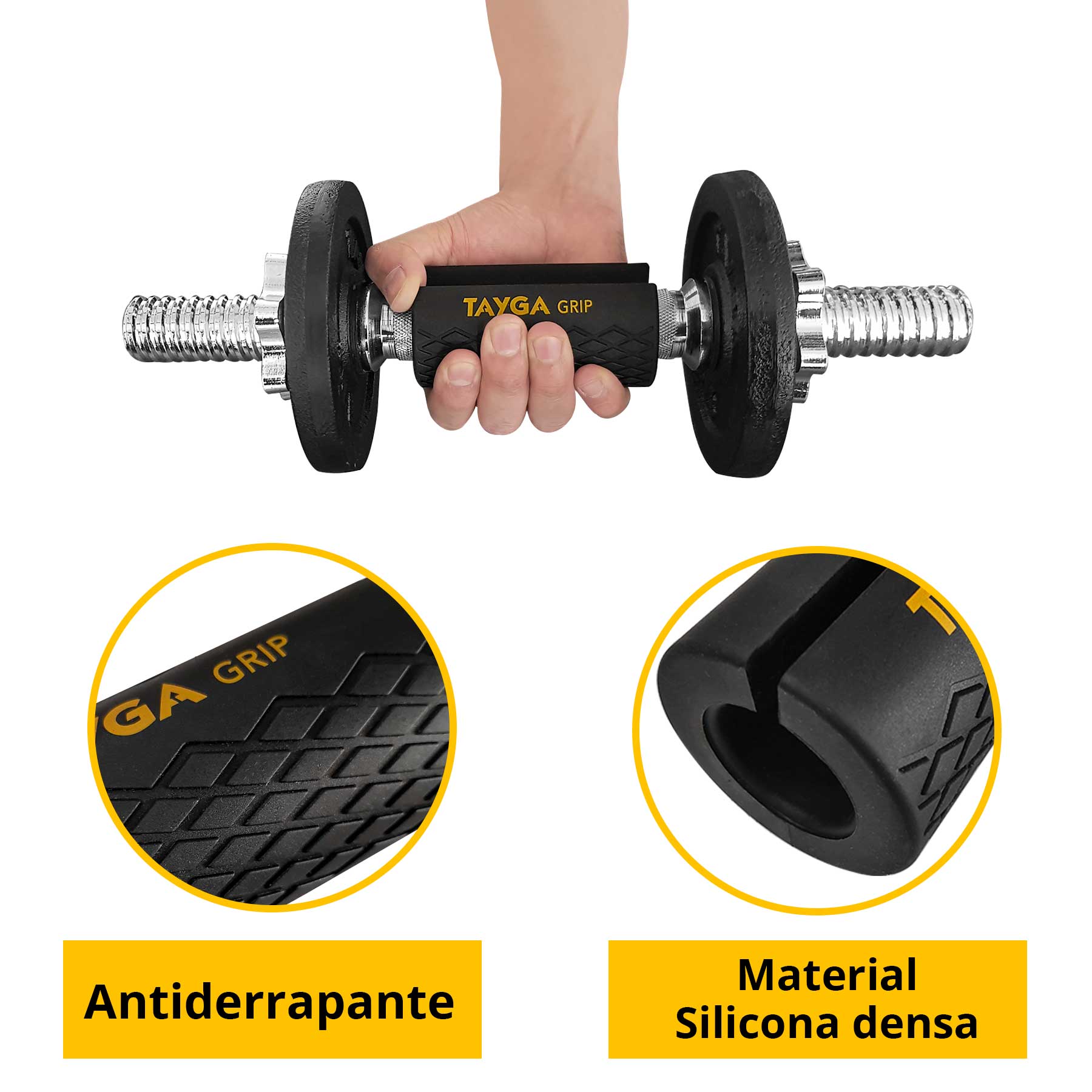 Foto 4 pulgar | Agarres Protectores Ahulados Tayga Antideslizantes