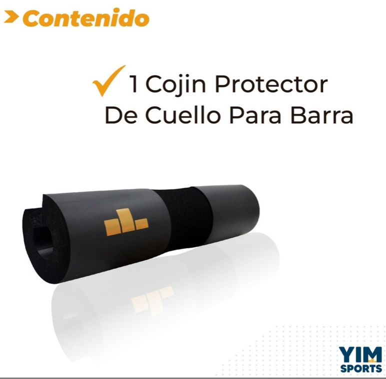 Foto 3 pulgar | Cojín Protector de Cuello para Barra Levantamiento Funbu color Negro