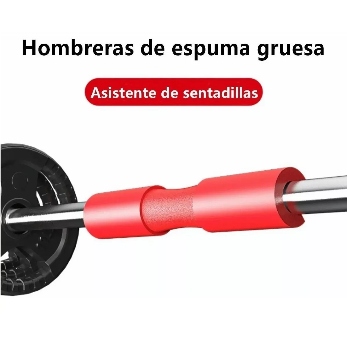 Foto 4 pulgar | Protector de Cuello para Levantamiento de Pesas con Barra Eo Safe Imports Esi-11776  Rojo