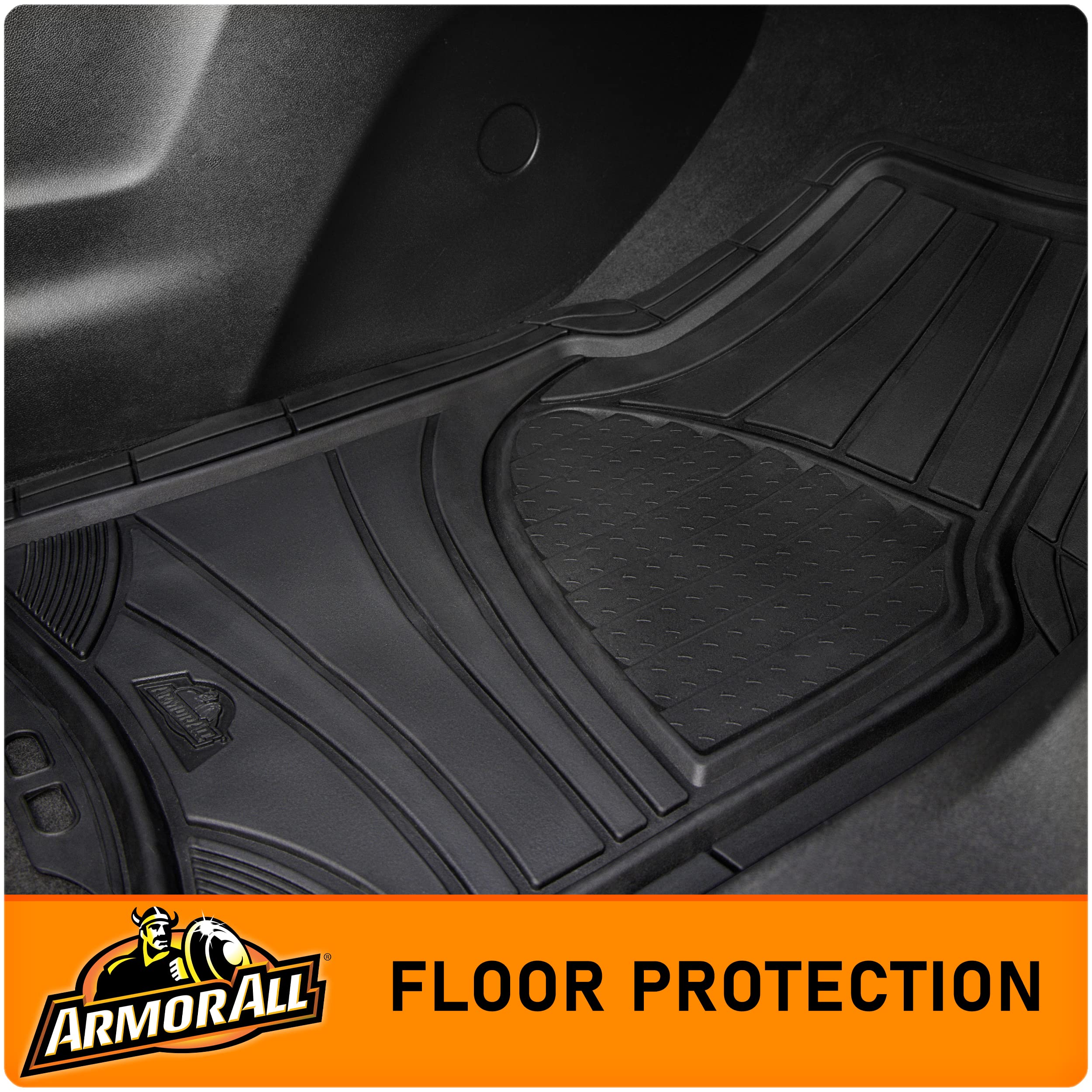 Foto 7 pulgar | Alfombrillas De Goma Armor All All Weather Para Coches, Color Negro - Venta Internacional.