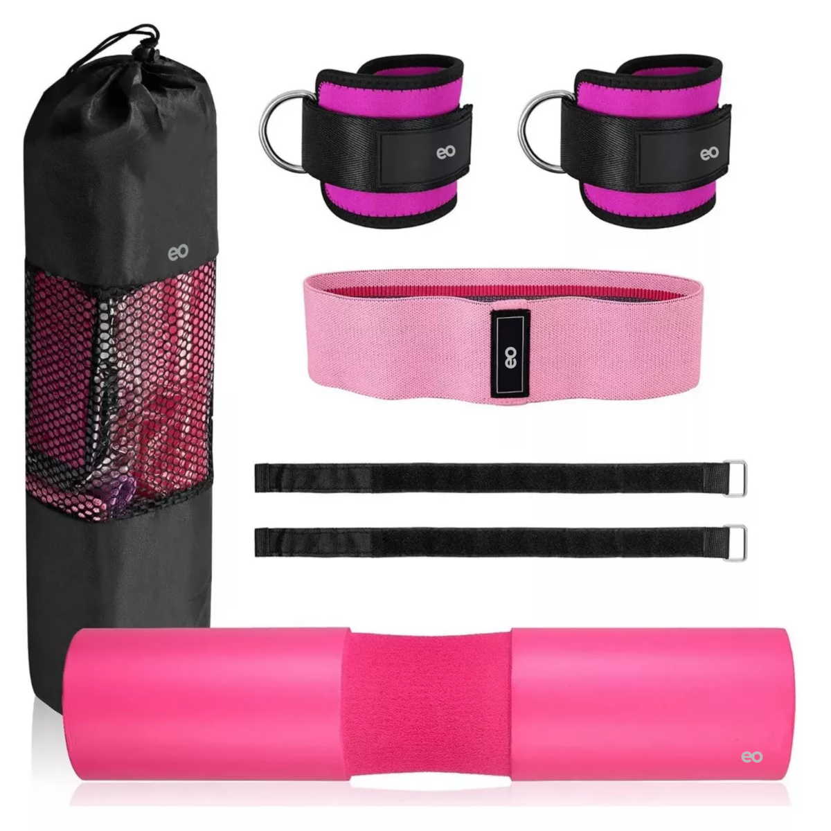 Foto 2 pulgar | Kit Ejercicio Cojín Protector De Cuello Para Gym Pesas Barra Eo Safe Imports Esi-15397-1 Multicolor