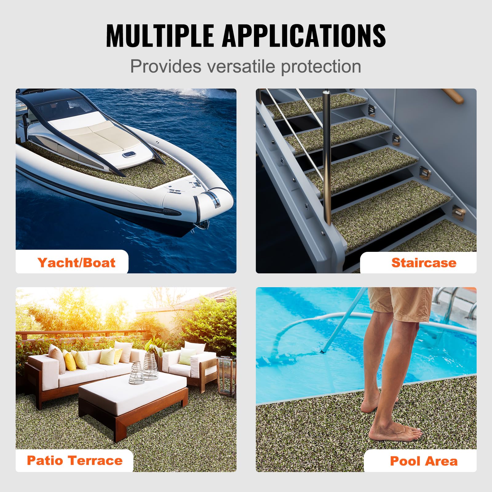 Foto 7 pulgar | Suelo De Espuma Eva Vevor Con Adhesivo 3m De 2,9 M² Para Barcos - Venta Internacional.