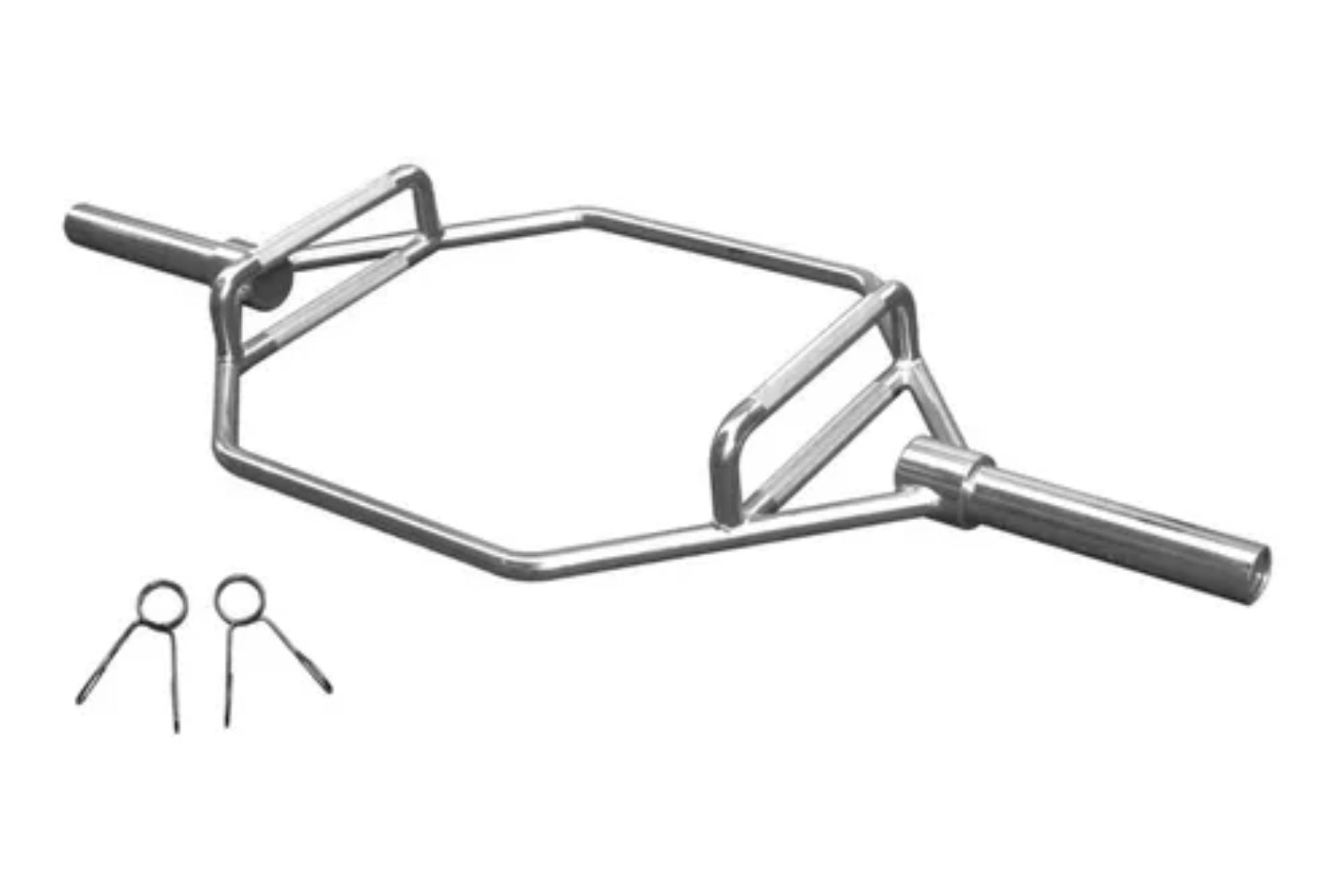 Barra Hexagonal Kevin Bro Cromada Profesional 700 Lbs