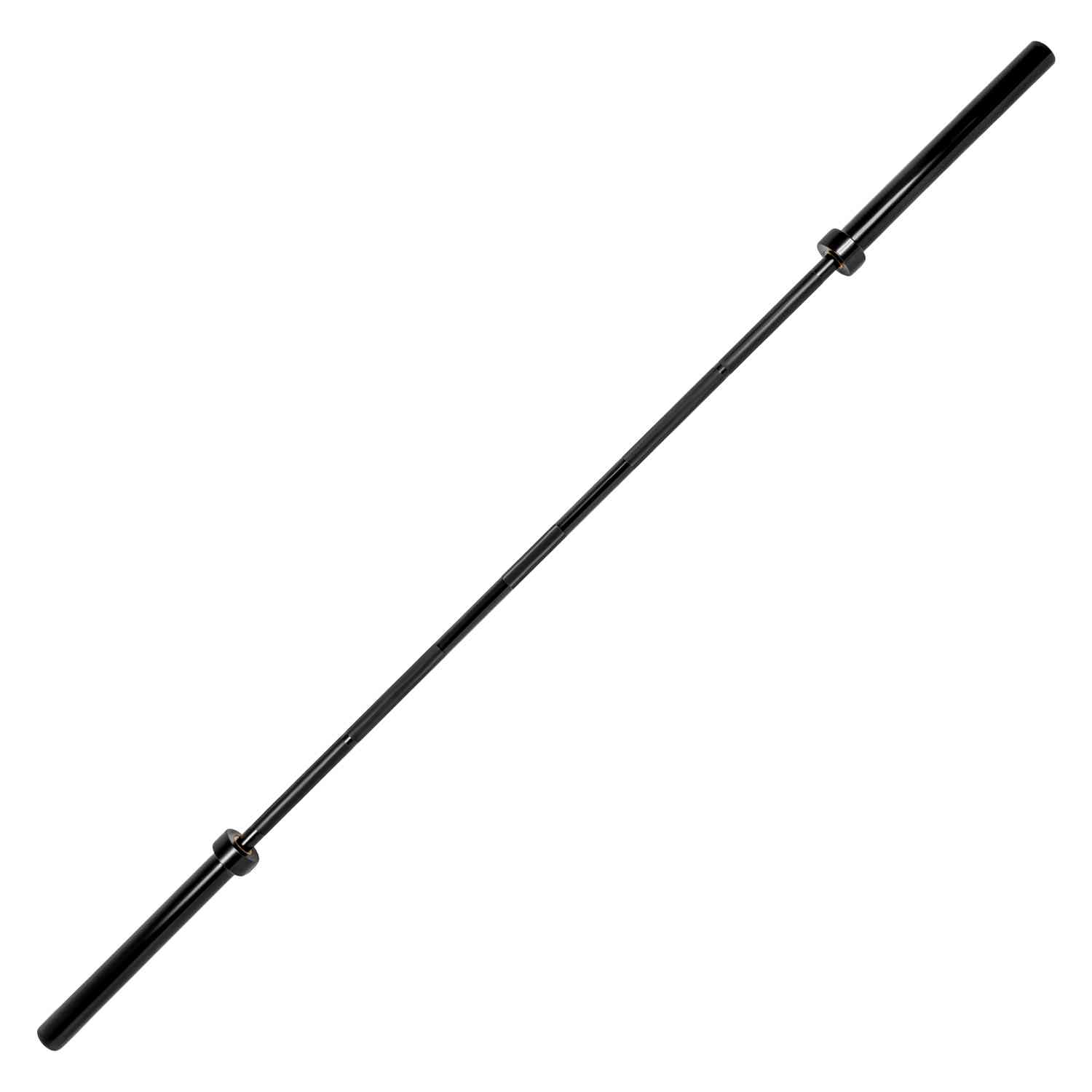 Barra Recta Olímpica 3  Buje Bronce 1200 lb Negro 2.2 m 20 kg