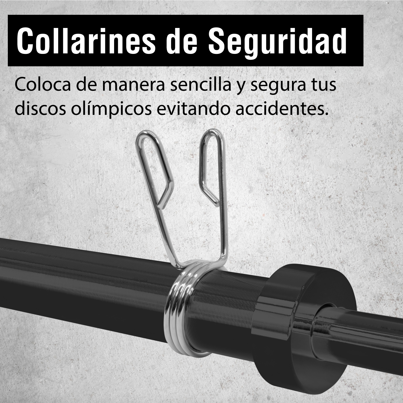 Foto 4 | Barra Recta Olímpica 2.20 M C/almohadilla Altera Predator Para Discos De 2'' Peso Soportado Hasta 1200lbs Color Negro