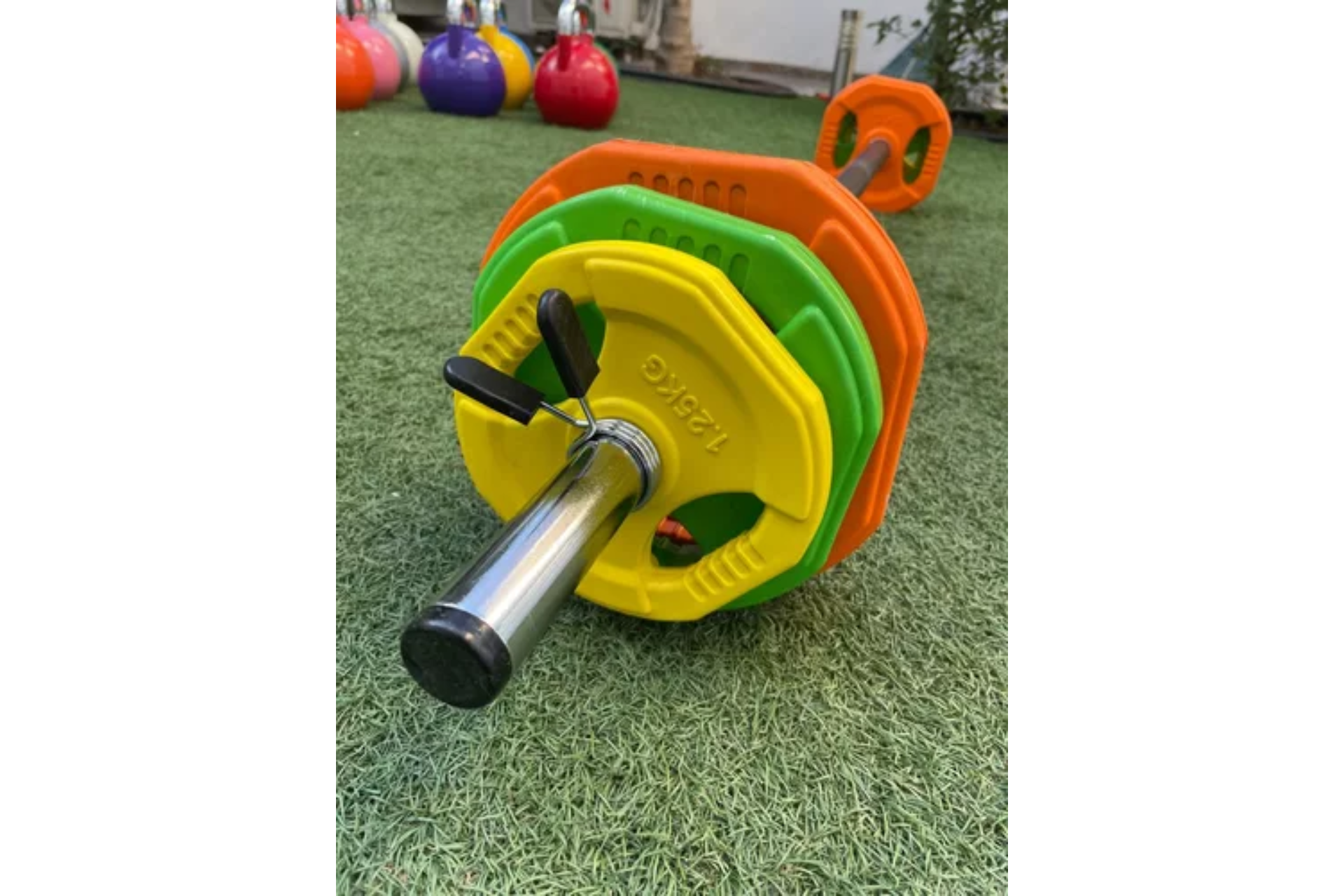 Foto 4 pulgar | Set De Barra Con Discos Para Body Pump