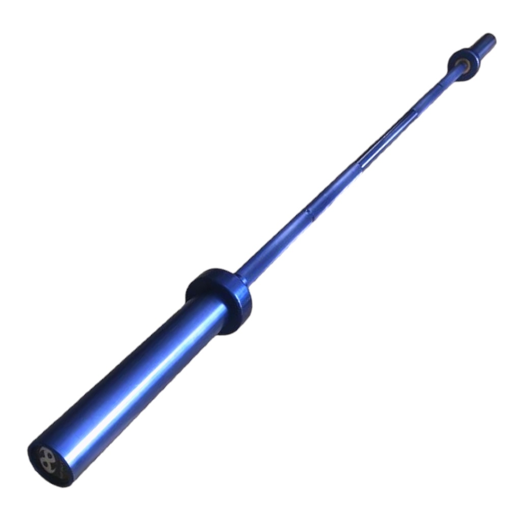 Infinité Barra Olímpica De Aluminio Color Azul 180 Cm