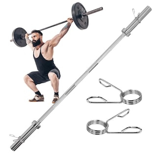 Foto 1 | Barra Olimpica Profesional 2.2m- 20kg/45 Lbs- 1500 Lbs