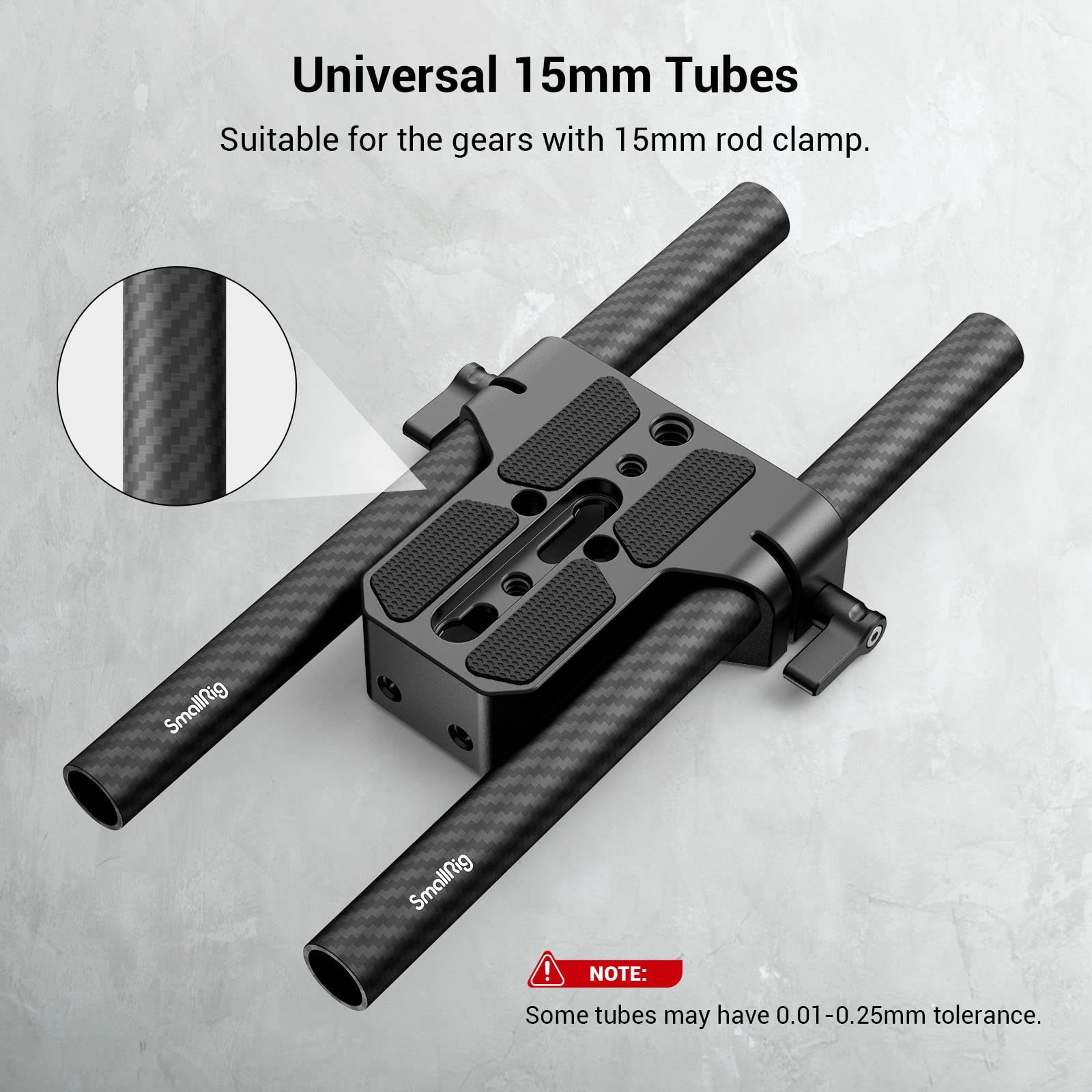 Foto 6 pulgar | Varilla De Fibra De Carbono De 15 Mm Para Sistema De Soporte De Varilla De 15 Mm De 20 Cm - Venta Internacional.