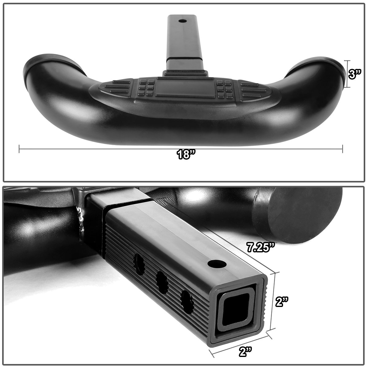 Foto 3 pulgar | Barra De Enganche Dna Motoring Hitst-bk Class Ii/iii Negra - Venta Internacional.