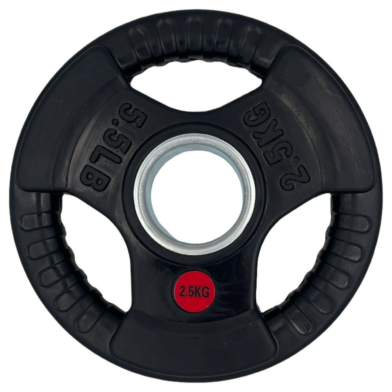 Discos Olímpicos Recubiertos en 2.5 Kg/5.5 Lb MDFitness para Barras Olímpicas 2 Pulgadas - Weights Plates