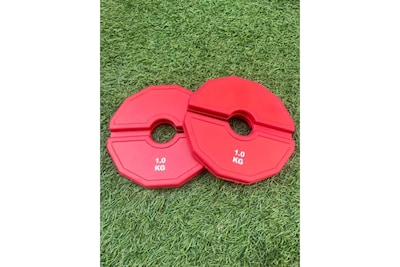 Foto 2 | Par De Discos Fraccionarios Estandar 1 Kg Crossfit
