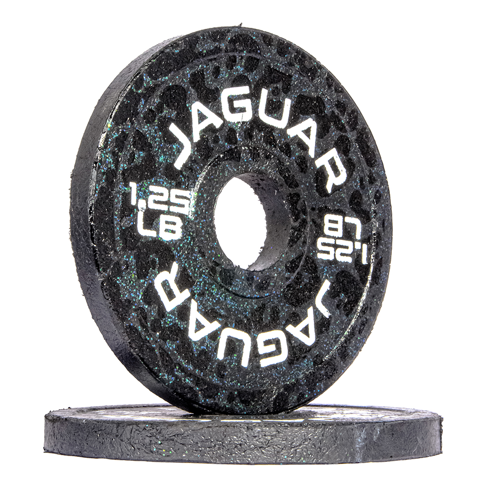 Foto 4 pulgar | Bumpers Jaguar Par De 5lb, 2.5lb Y 1.25lb Modelo Ek Balam Negro